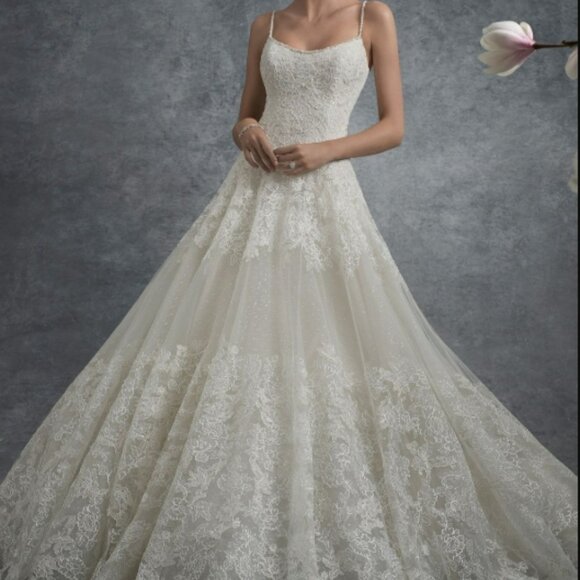 Sophia Tolli "Jupiter" Wedding Gown (Unaltered) - Picture 1 of 16